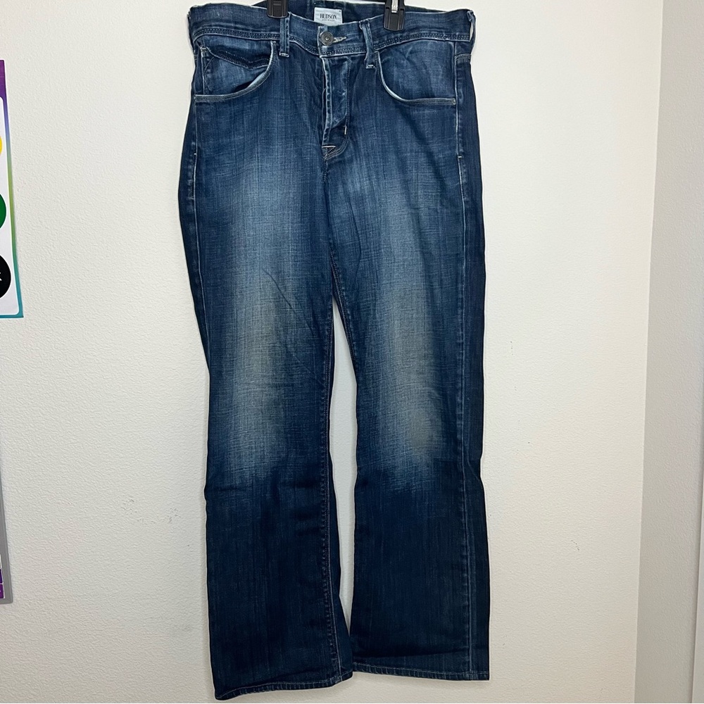 Classic Blue Denim Jeans Hudson